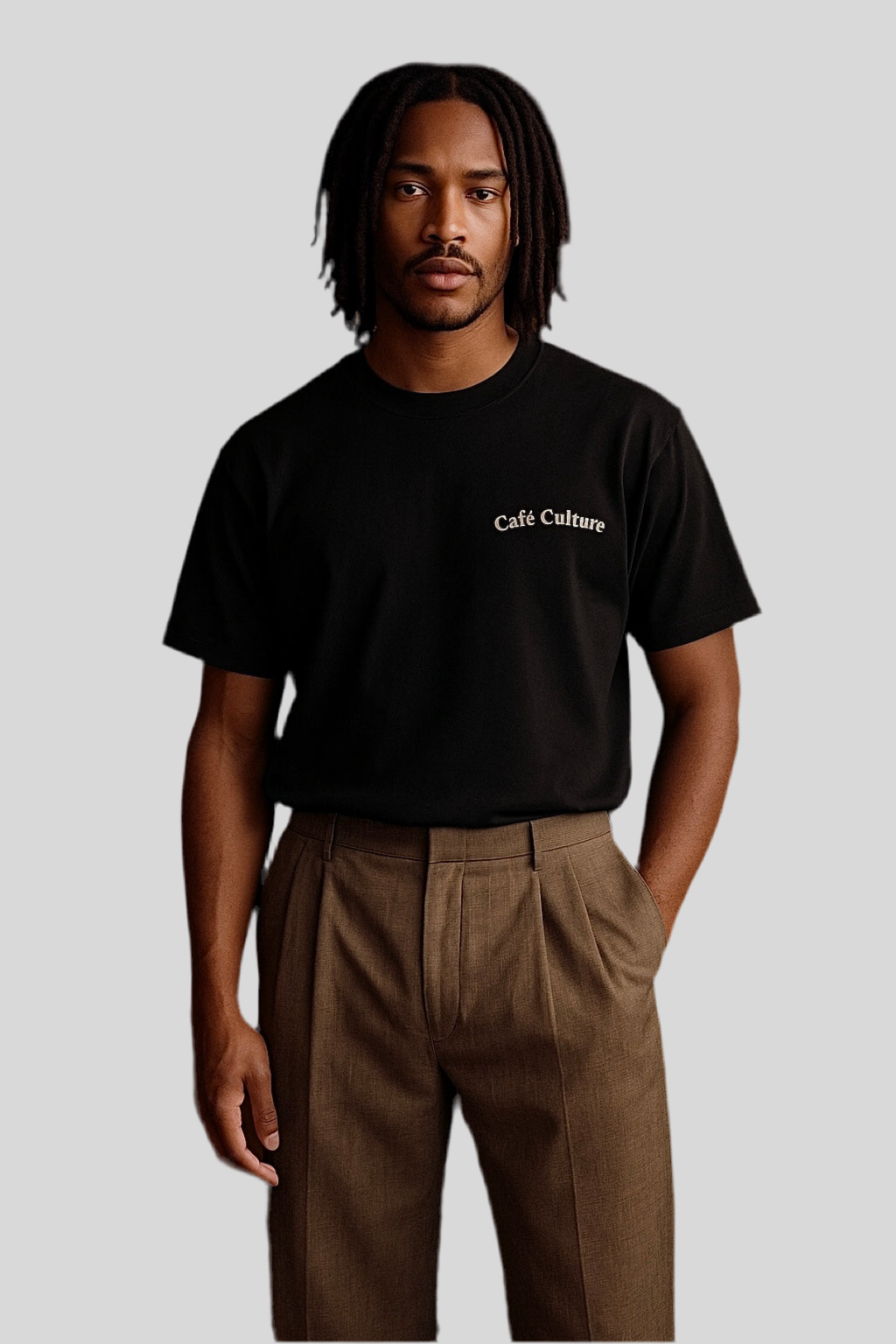 The Traveler Tee (Deep Black)