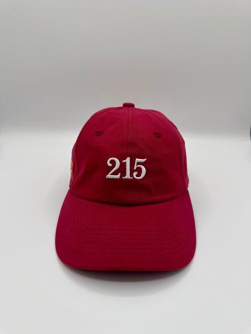 The City Hat - “215” Edition (Vintage Red)