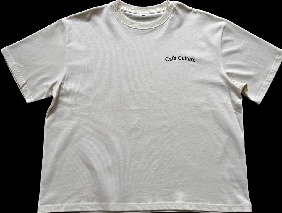 The Traveler Tee (White Cream)